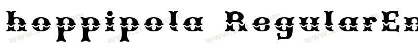 hoppipola RegularEmi字体转换
